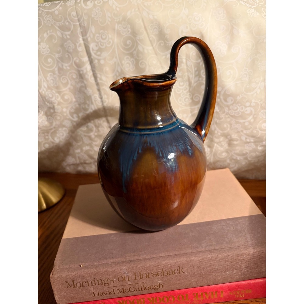 Vintage Bill Campbell Studio Pottery Pitcher‎